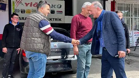 BEHÇET SAATCI SANAYİ ESNAFIYLA BİR ARAYA GELDİ