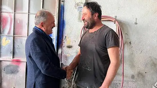 BEHÇET SAATCI SANAYİ ESNAFIYLA BİR ARAYA GELDİ