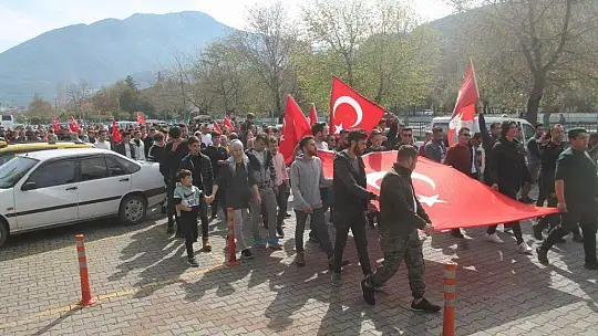 İdlib Şehitleri Fethiye'de de Unutulmadı