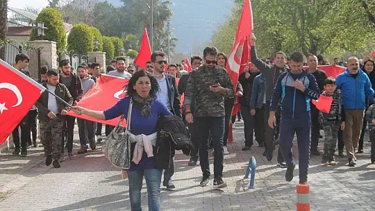 İdlib Şehitleri Fethiye'de de Unutulmadı