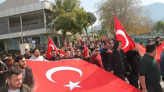 İdlib Şehitleri Fethiye'de de Unutulmadı