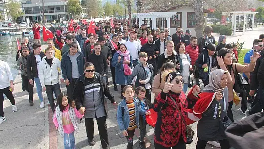 İdlib Şehitleri Fethiye'de de Unutulmadı