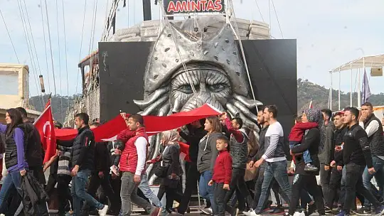 İdlib Şehitleri Fethiye'de de Unutulmadı