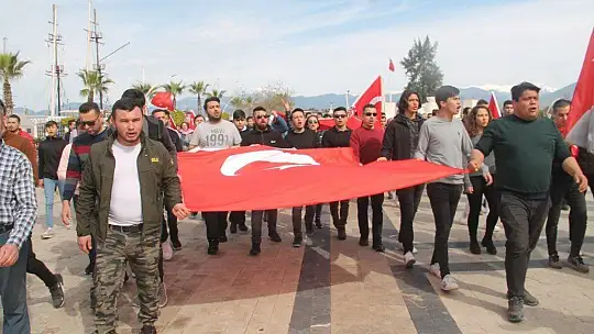 İdlib Şehitleri Fethiye'de de Unutulmadı