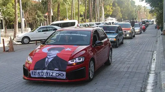 İdlib Şehitleri Fethiye'de de Unutulmadı