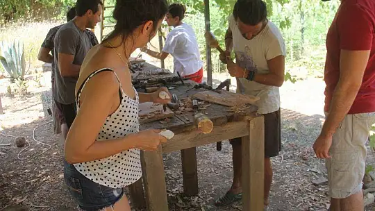 BU KAMPTA SANAT VE DOĞA İÇ İÇE