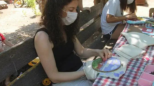 BU KAMPTA SANAT VE DOĞA İÇ İÇE