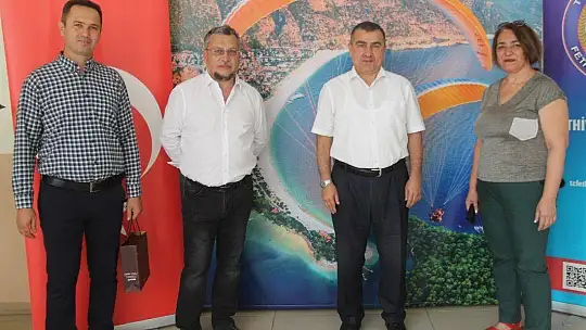 SED Medya'dan Kaymakam Şahiner'e ziyaret