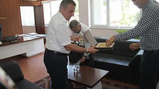 SED Medya'dan Kaymakam Şahiner'e ziyaret