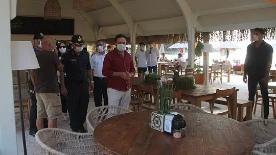 Ünlü Koylarda Denetim Yapıldı