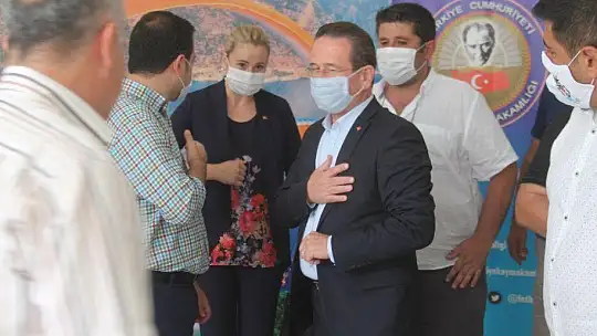 AK PARTİ'DEN KAYMAKAMA ZİYARET