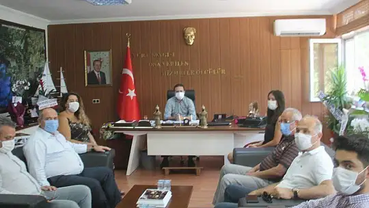 İlçe Başkanı Demir ve Yönetiminden Hayırlı Olsun Ziyareti
