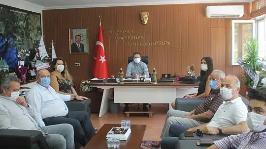 İlçe Başkanı Demir ve Yönetiminden Hayırlı Olsun Ziyareti