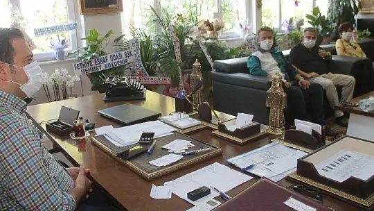 İlçe Başkanı Çoban, 'Her zaman devletimizin emrindeyiz'