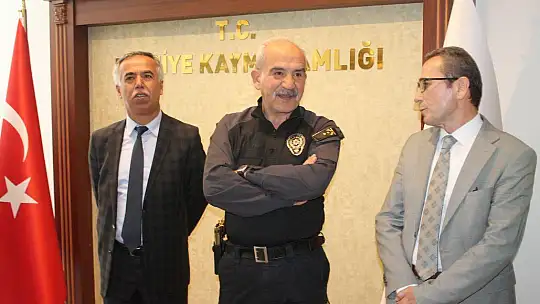 Bayramlaşma töreni yapıldı