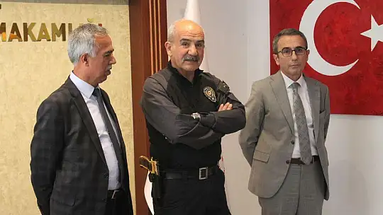 Bayramlaşma töreni yapıldı