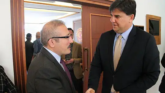 Bayramlaşma töreni yapıldı