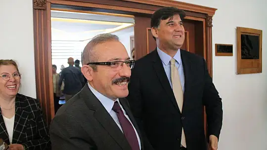 Bayramlaşma töreni yapıldı