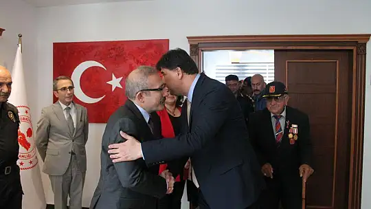 Bayramlaşma töreni yapıldı