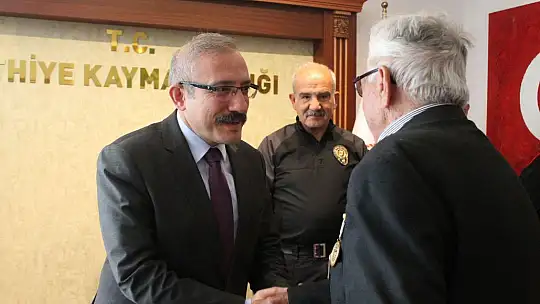 Bayramlaşma töreni yapıldı