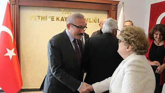 Bayramlaşma töreni yapıldı