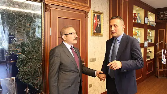 Bayramlaşma töreni yapıldı