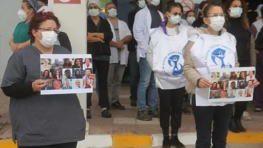 Sağlık Çalışanları Fethiye'de de Seslerini Yükseltti