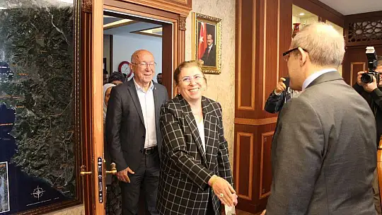 Bayramlaşma töreni yapıldı