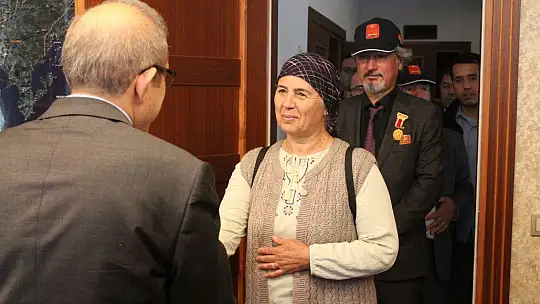 Bayramlaşma töreni yapıldı