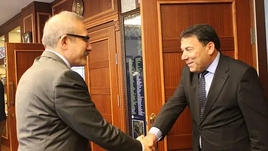 Bayramlaşma töreni yapıldı