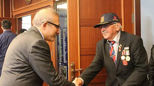 Bayramlaşma töreni yapıldı