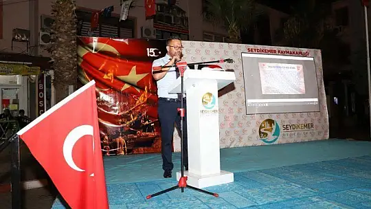 SEYDİKEMERLİLER MEYDANA AKTI