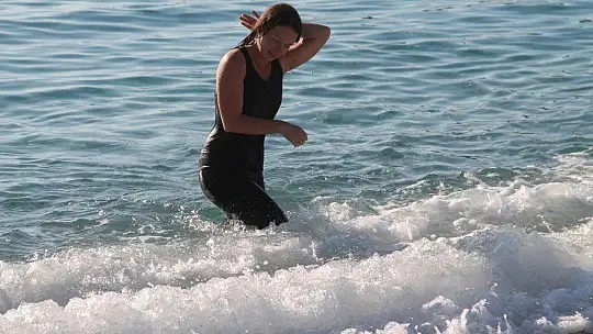 Fethiye'de Aralık'ta deniz keyfi