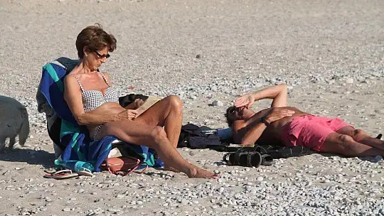 Fethiye'de Aralık'ta deniz keyfi