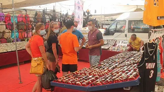 Salı Pazarı'nda turist bereketi