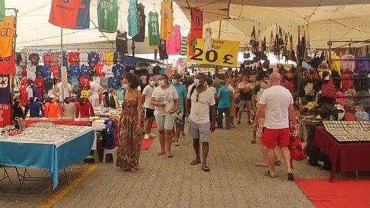 Salı Pazarı'nda turist bereketi