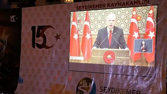 SEYDİKEMERLİLER MEYDANA AKTI