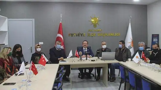 AK Parti İlçe Teşkilatı'ndan tanışma toplantısı
