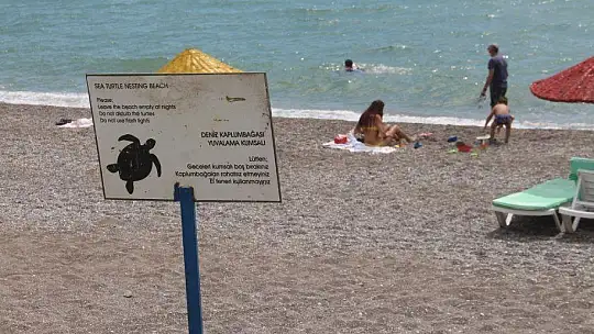 ÇALIŞ PLAJI'NDA SOSYAL MESAFELİ DÜZENLEME