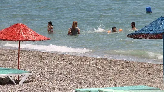 ÇALIŞ PLAJI'NDA SOSYAL MESAFELİ DÜZENLEME