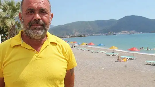 ÇALIŞ PLAJI'NDA SOSYAL MESAFELİ DÜZENLEME