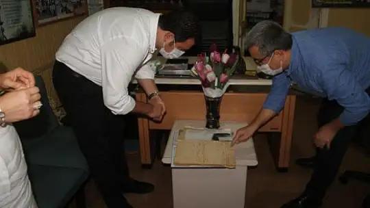 KAYMAKAM FIRAT THK'Yİ ZİYARET ETTİ