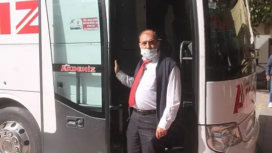 Otobüsler tam kapasite çalışmaya başladı