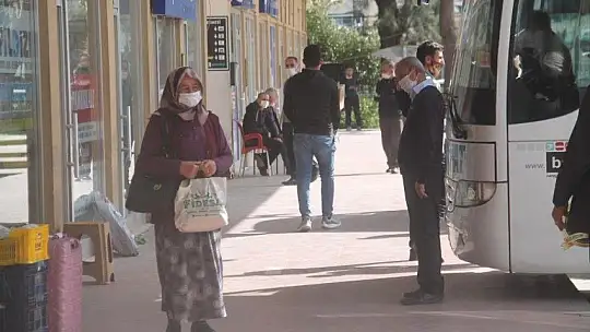 Otobüsler tam kapasite çalışmaya başladı