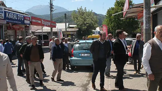 Otgöz sanayi esnafını ziyaret etti