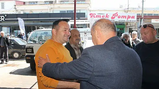 Otgöz sanayi esnafını ziyaret etti