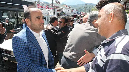 Otgöz sanayi esnafını ziyaret etti