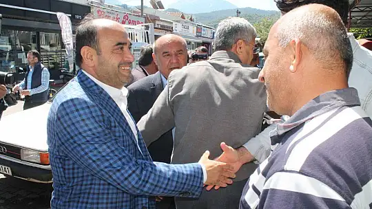 Otgöz sanayi esnafını ziyaret etti