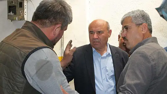 Otgöz sanayi esnafını ziyaret etti