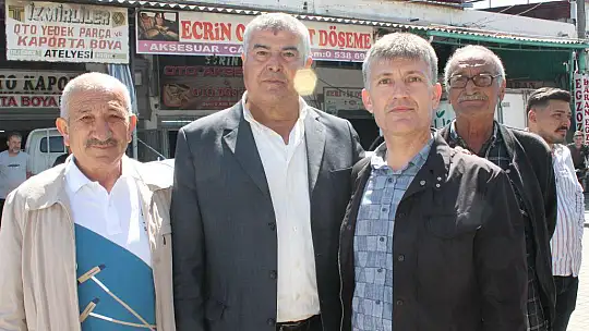 Otgöz sanayi esnafını ziyaret etti